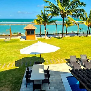 Casa A Beira Mar, Pe Na Areia, Tipo Bangalo, Piscina Privativa, Muro Alto, Pe Pôrto das Galinhas